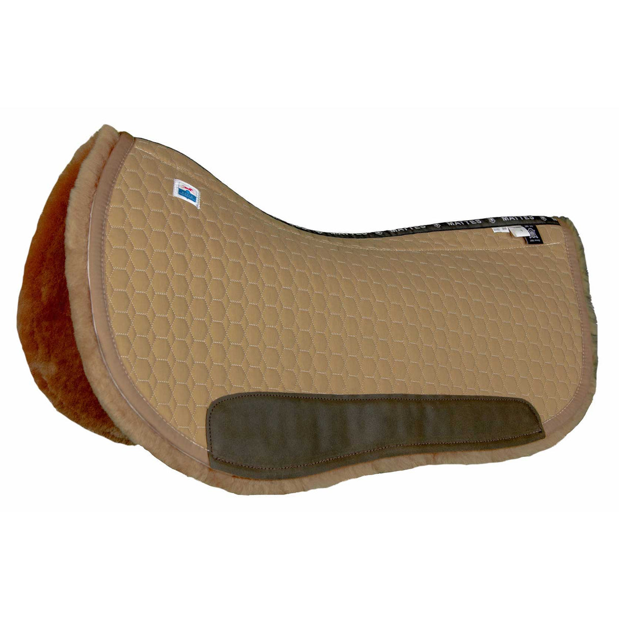 Mattes Western Anatomic Long Round Pad