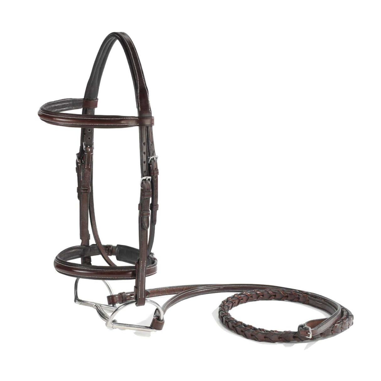 Vespucci Plain Raised Hunter Bridle, Brown