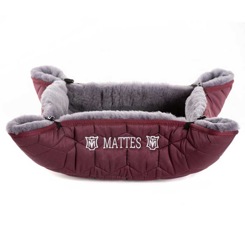 Mattes Dog Bed, Version 1 with 30mm Sheepskin Loft