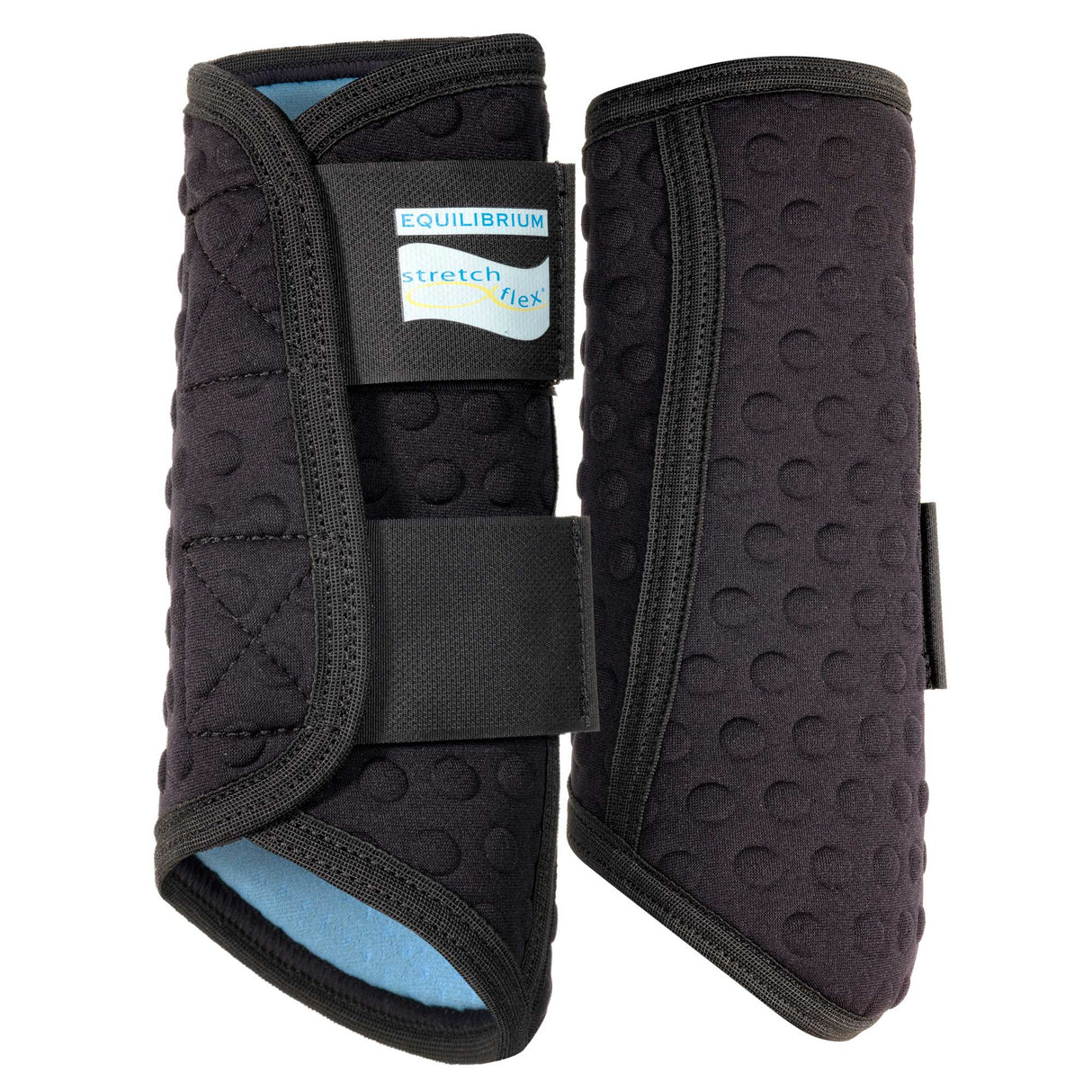 Equilibrium Stretch & Flex Flatwork Wraps, Black