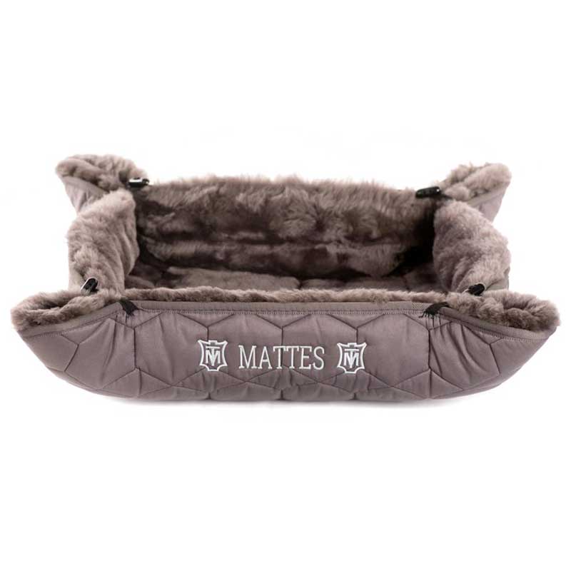 Mattes Dog Bed, Version 1 with 30mm Sheepskin Loft