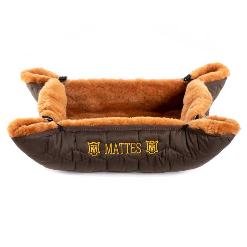 Mattes Dog Bed, Version 1 with 30mm Sheepskin Loft
