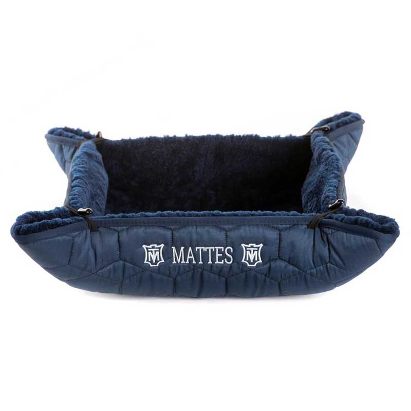 Mattes Dog Bed, Version 2 with Short Sheepskin Loft