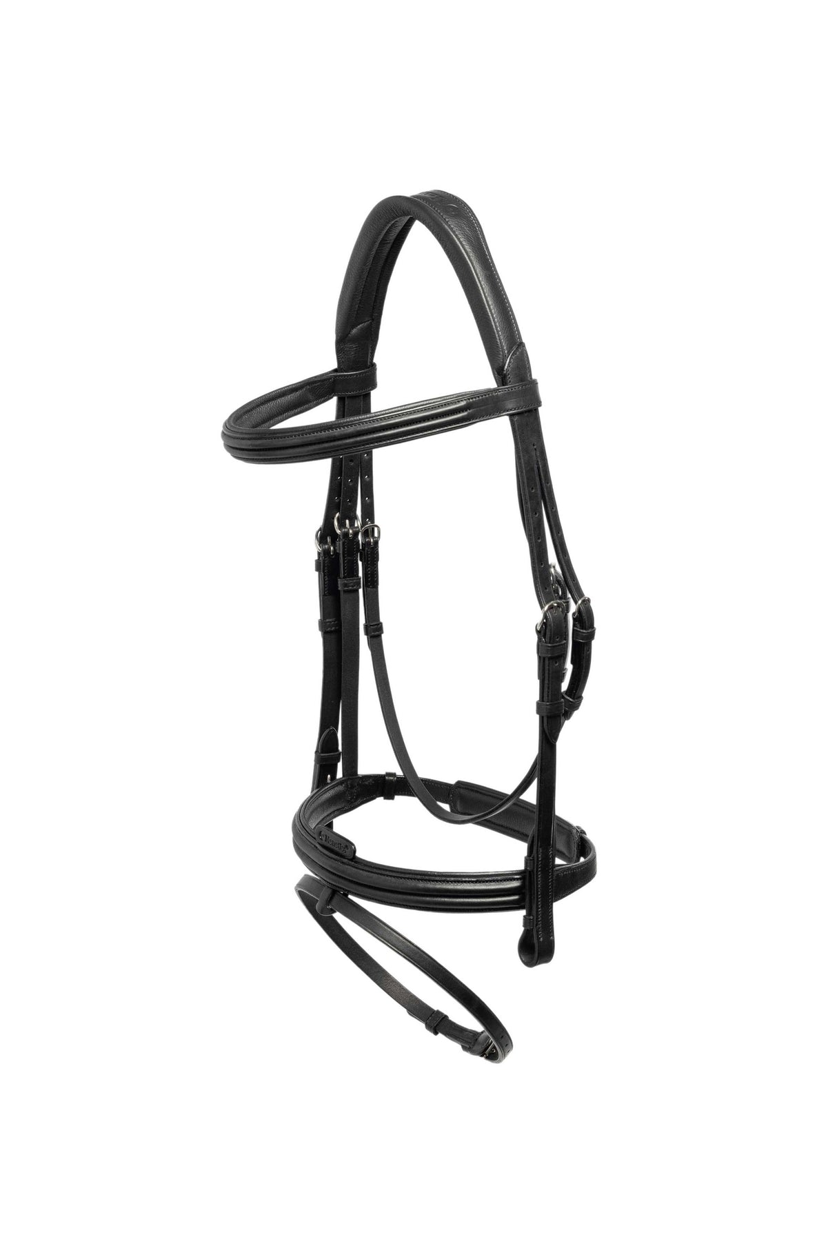 Menetics Dressage Snaffle Double Raised Bridle