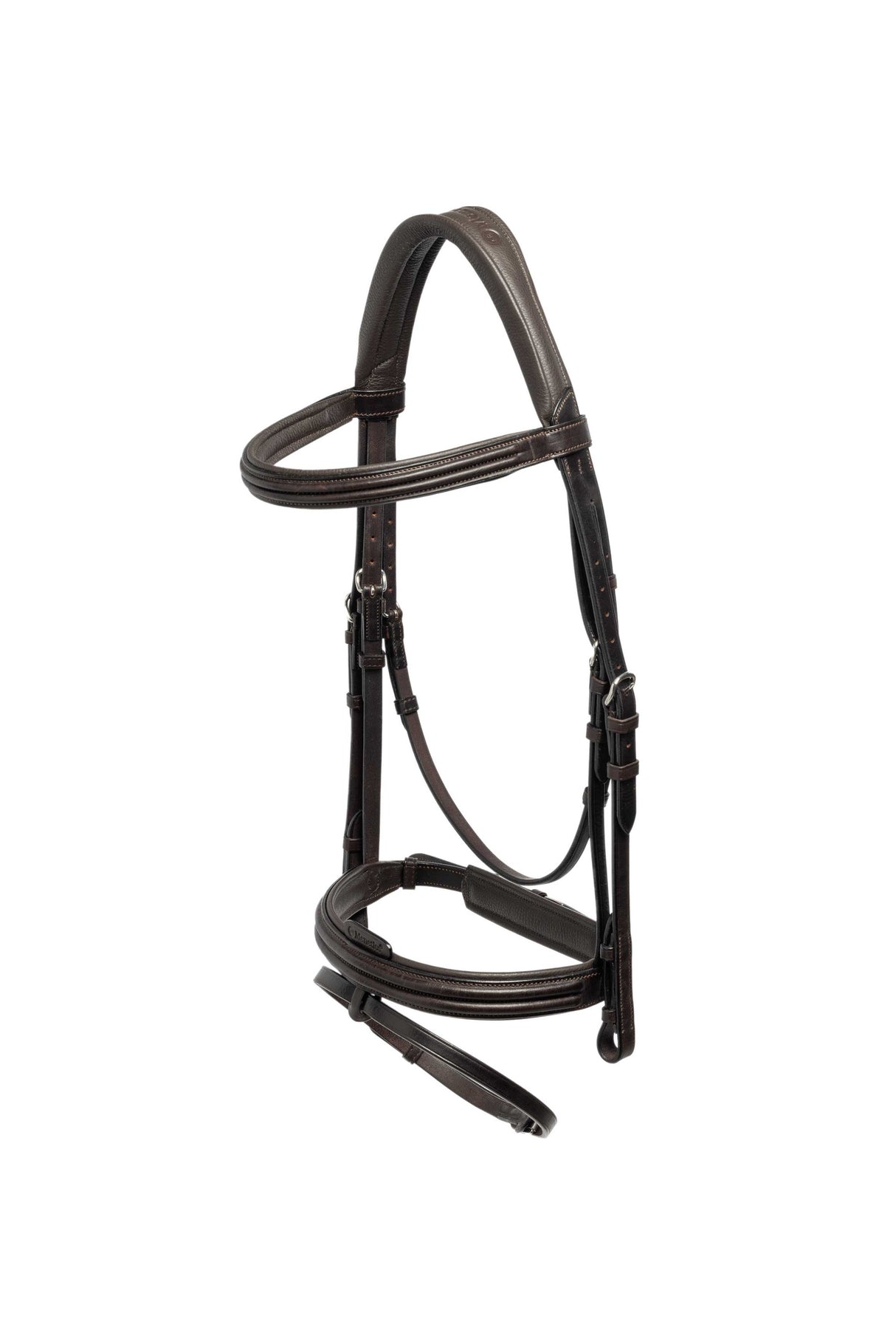 Menetics Dressage Snaffle Double Raised Bridle