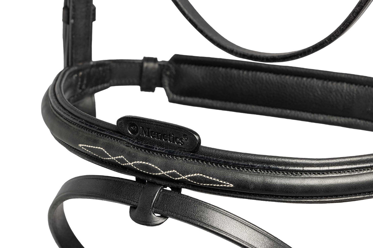 Menetics Flash Bridle Fancy Stitching