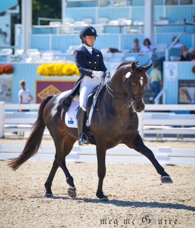 World Equestrian Brands Rider Allison Brock with Rosevelt is a Traveling Reserve for the 2015 U.S. Pan American Games Dressage Team