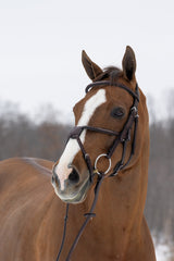 Menetics Figure-8 Fancy Stitched Bridle