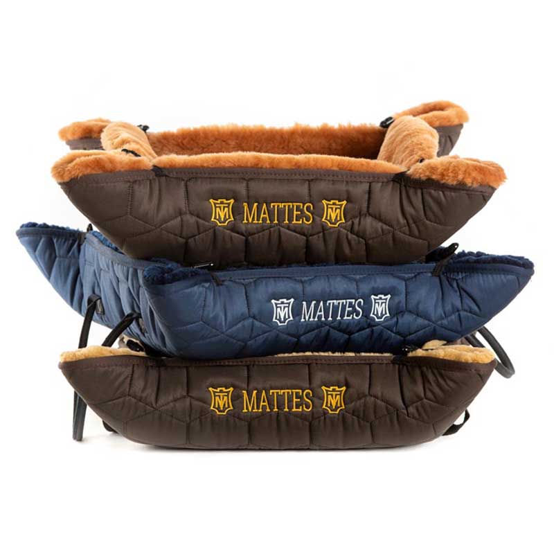 EA Mattes Dog Bed, Version 2 with Short Sheepskin Loft