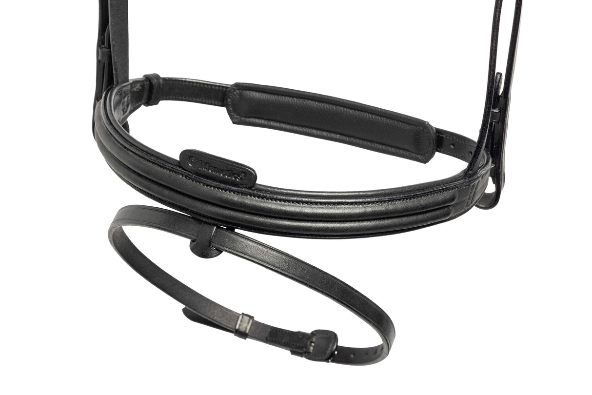Menetics Dressage Snaffle Double Raised Bridle