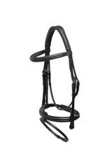 Menetics Dressage Snaffle Double Raised Bridle