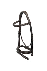 Menetics Dressage Snaffle Double Raised Bridle