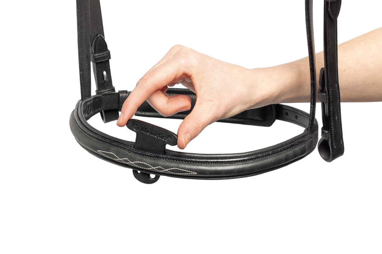 Menetics Flash Bridle Fancy Stitching