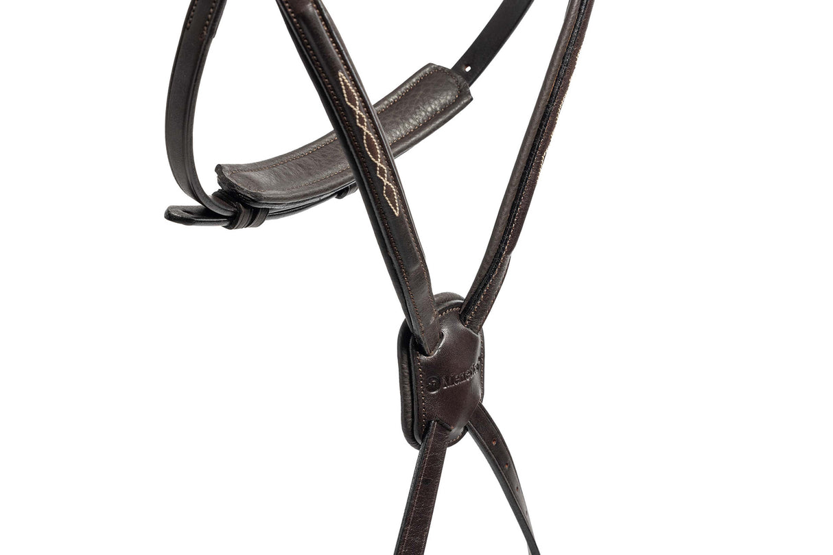 Menetics Figure-8 Fancy Stitched Bridle